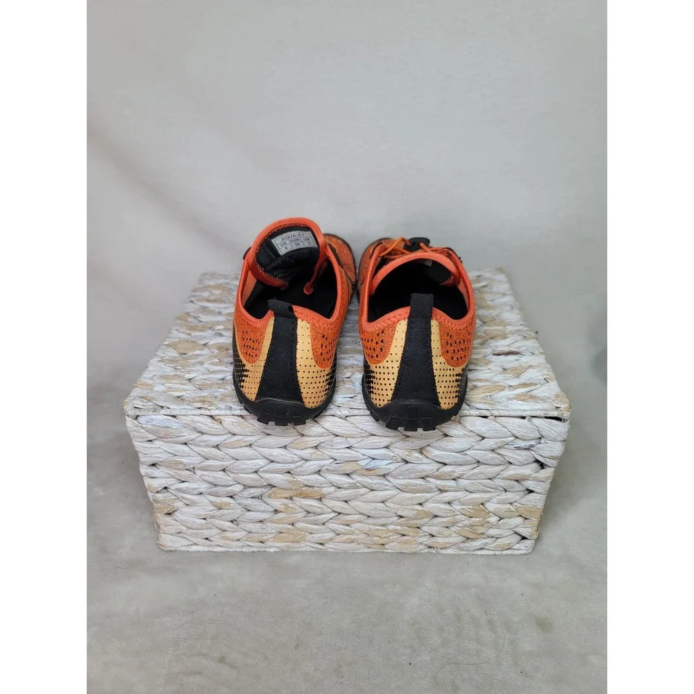 Nortiv8 Aqua-K1 Barefoot Water Shoes Orange Black Outdoor Mens 4 Womens 6 EUR 36